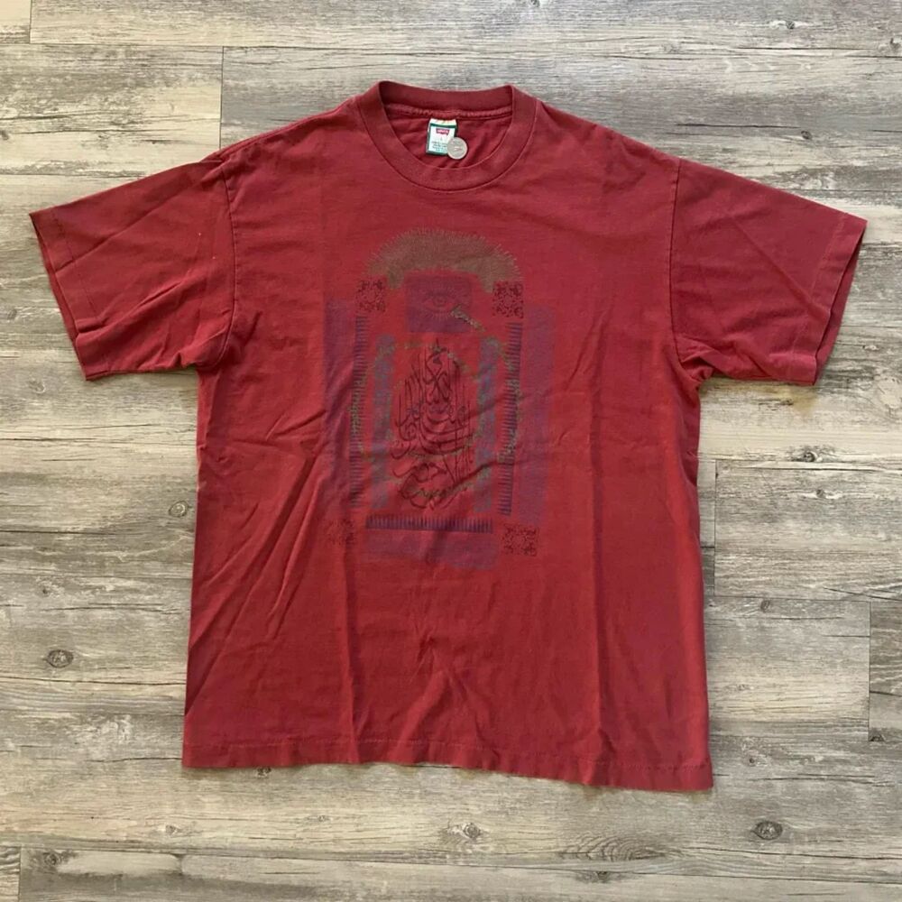 Vintage 80s Levi's Eye T-Shirt Size Large RARE